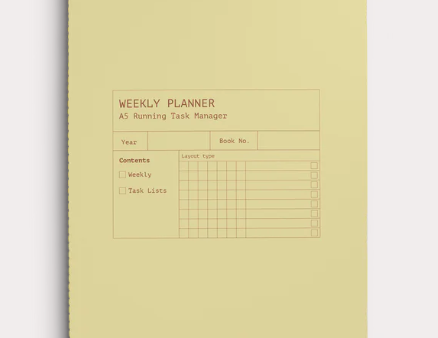 Weekly Planner Notebook Online