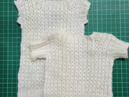 Lace Rib Baby Vest on Sale