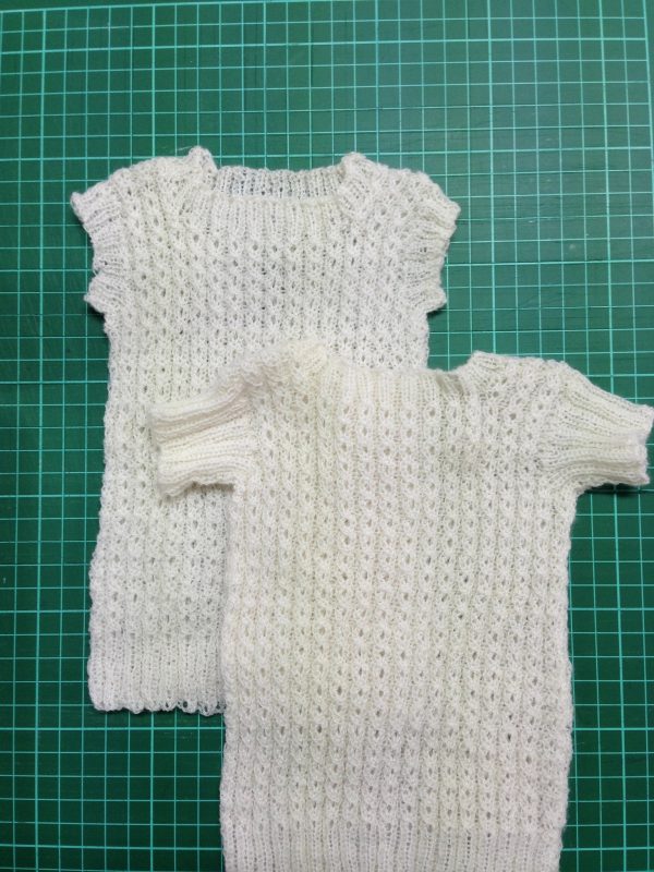 Lace Rib Baby Vest on Sale