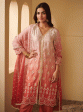 Mulmul Cupro Silk Sidra Pink Kurta With Sidra Pink Pant Hot on Sale