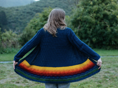 Alpine Sunset Jacket - pattern by Margaret Stove Online Sale