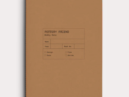 Pottery Friend Notebook Online now