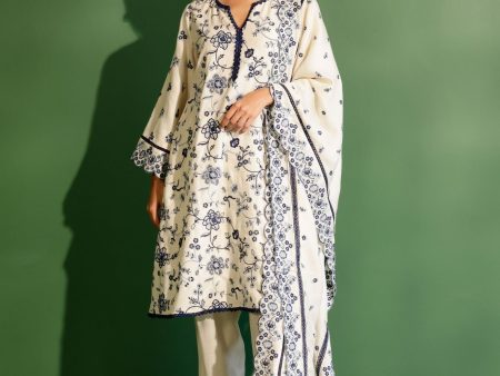 Mulmul Wool Juno Off White Kurta With Mulmul Wool Juno Off White Pant Cheap