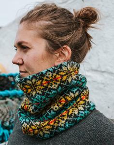 Radiant Star Cowl - Jamieson & Smith Printed Pattern Online Sale