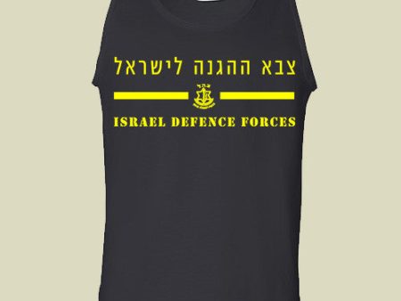 Black IDF Logo Original Tank Top Online