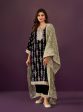 Mulmul Velvet Sade Purple Kurta With Mulmul Velvet Sade Purple Pant Hot on Sale