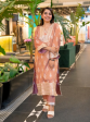 Mulmul Luxe Tissue Mitthi Rose Kurta With Mulmul Luxe Tissue Mitthi Rose Pant Fashion