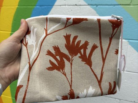 Nothing New Zip Pouch - Kangaroo Paw Fashion