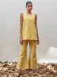 Mulmul Cotton Gardenia Yellow Co-ord Set Hot on Sale