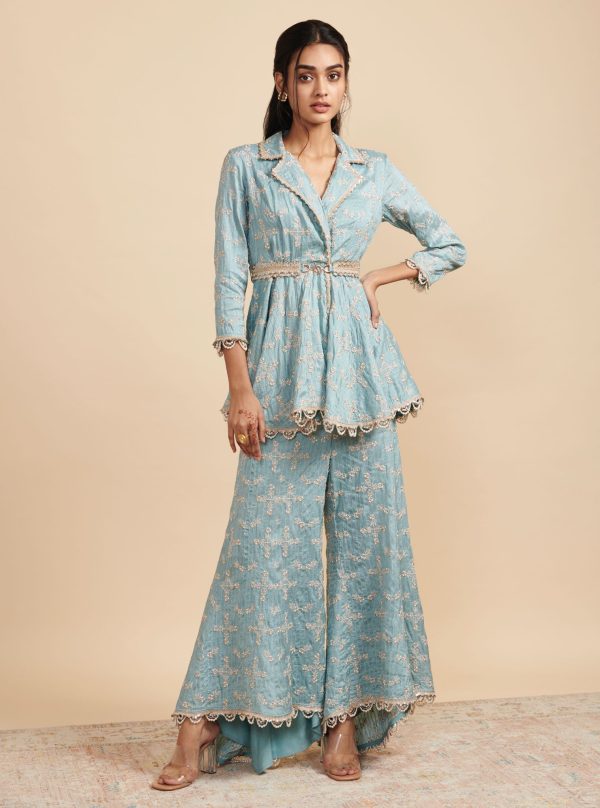 Sitara Blue Co-ord Set Sale