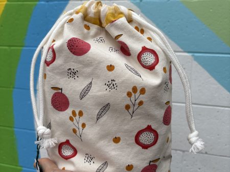 Nothing New Project Bag - Neutral Fruit Sale