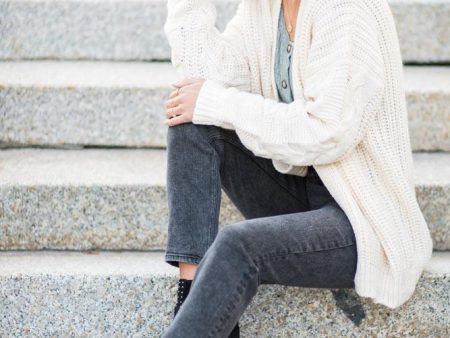 Gretchen Knit Boyfriend Cardigan Online Sale