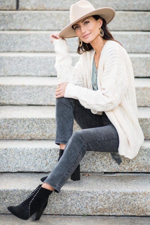 Gretchen Knit Boyfriend Cardigan Online Sale