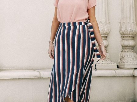 Ana Striped Skirt For Cheap