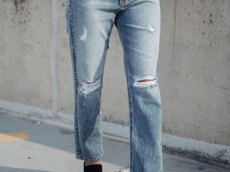 Distressed Mom Jeans Sale