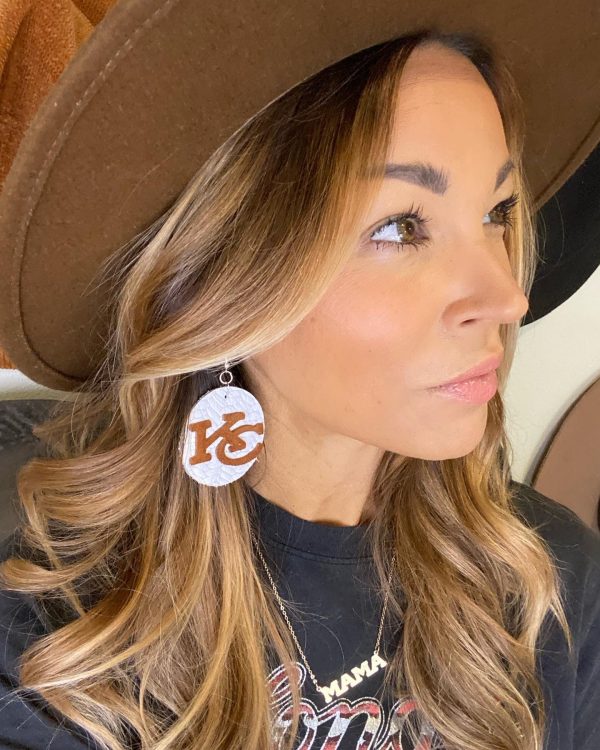 Kansas City earrings  game day merch Online Hot Sale