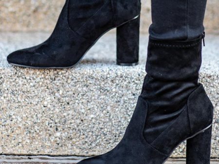 Ella Ankle Boots in Black Supply