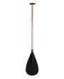 Hoku Hybrid Double Bend Outrigger Paddle- Kaimana Hila Gold Graphic Sale