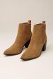 Lucy Ankle Booties in Brown Online Sale