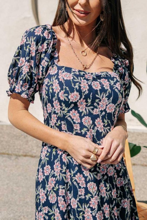 Amy Floral Dress For Cheap