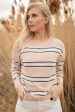 Diane Striped Crew Neck Sweater Fashion