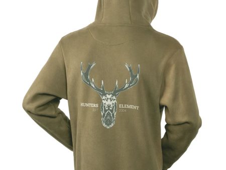 HUNTERS ELEMENT ALPHA STAG HOODIE For Discount