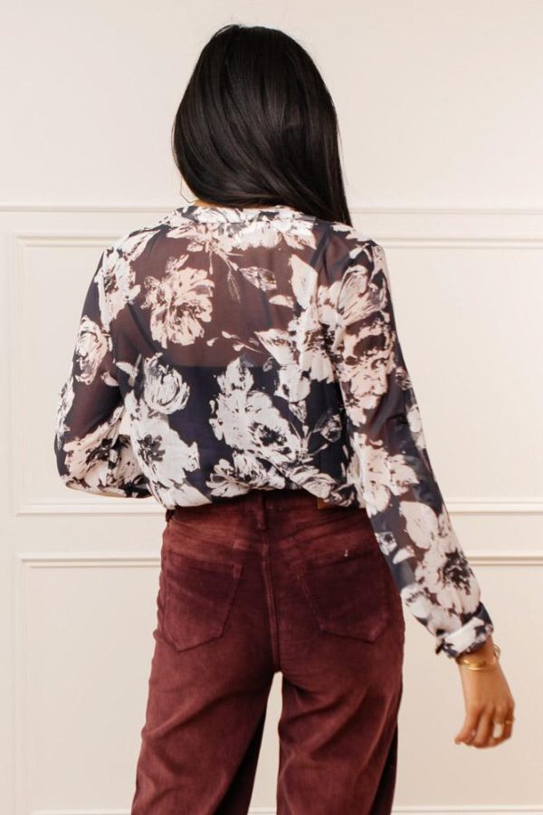 Naomi Floral Button Down - FINAL SALE Sale