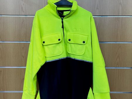 Betacraft HI VIZ LIME AND NAVY 1 2 zip Sale