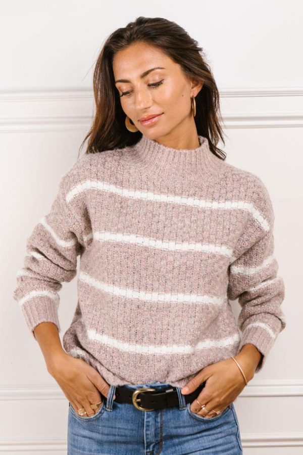 Ashlyn Mock Neck Sweater-FINAL SALE Hot on Sale