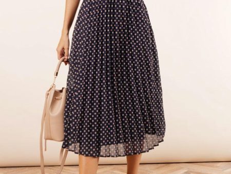 Whitney Polka Dot Skirt-FINAL SALE Supply