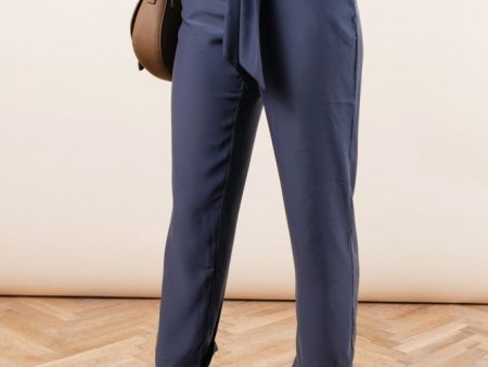 Briar Tapered Pants in Blue-FINAL SALE Discount