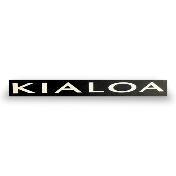 Stretched KIALOA Logo Vinyl Stickers Online now