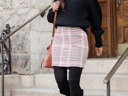 Molly Plaid Mini Skirt Online Sale