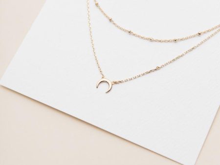 You Are The Moon Necklace Discount