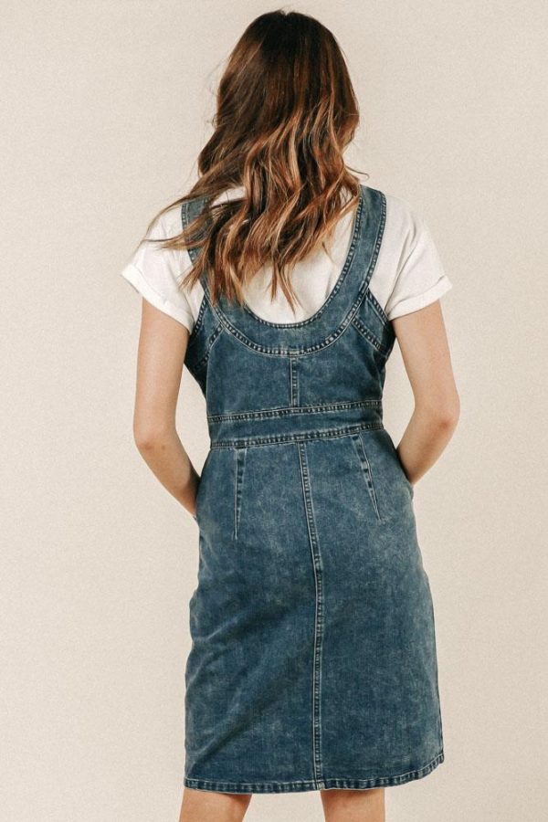 Claire Denim Dress Sz.L- FINAL SALE Supply