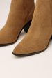 Lucy Ankle Booties in Brown Online Sale