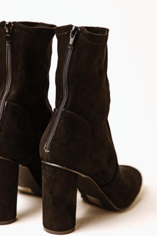 Ella Ankle Boots in Black Supply