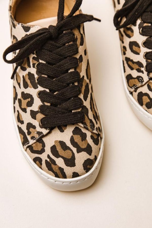 Benji Sneakers in Leopard Print Supply