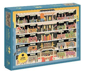 In the Bookstore - 1000 Piece Puzzle on Sale