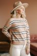 Diane Striped Crew Neck Sweater Fashion