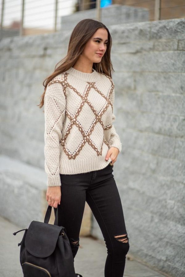 Sylvie Cable Knit Sweater - FINAL SALE Online Hot Sale