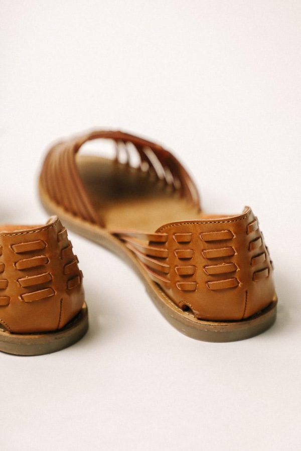 MIA Woven Flats in Brown Cheap