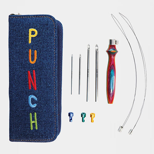 Knit Pro Vibrant Punch Needle Set Discount