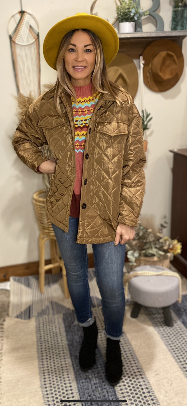 Quilted jacket For Cheap