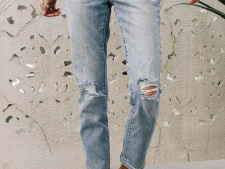 Bohme Distressed Girlfriend Denim Supply