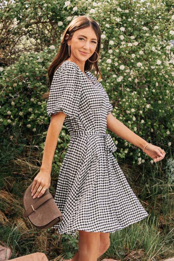 Carly Gingham Dress Fashion