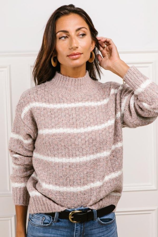 Ashlyn Mock Neck Sweater-FINAL SALE Hot on Sale