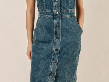 Claire Denim Dress Sz.L- FINAL SALE Supply