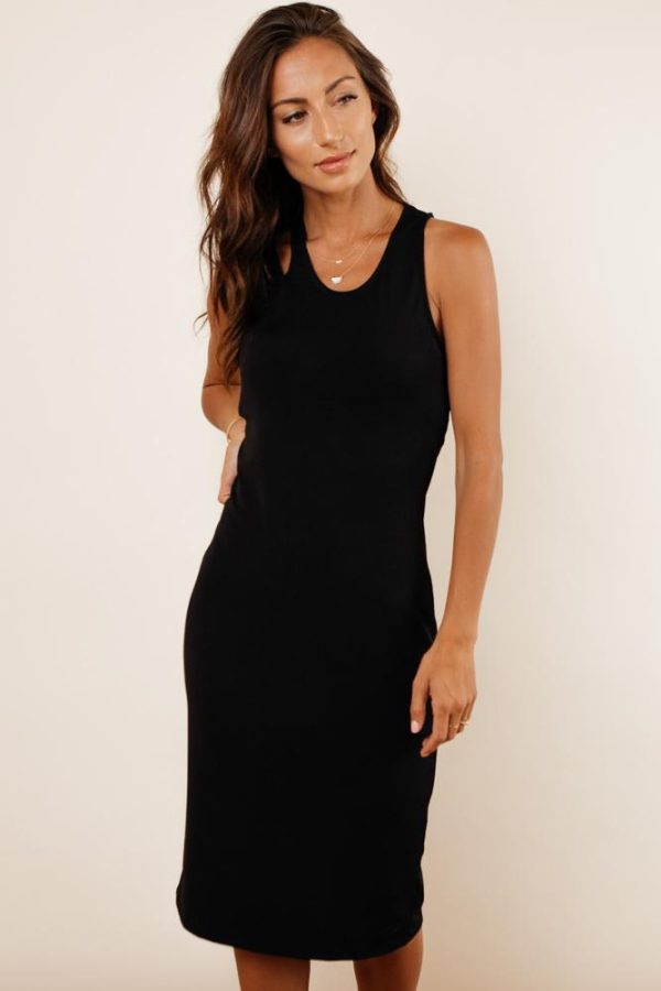 Lola Ribbed Tank Dress - FINAL SALE For Cheap