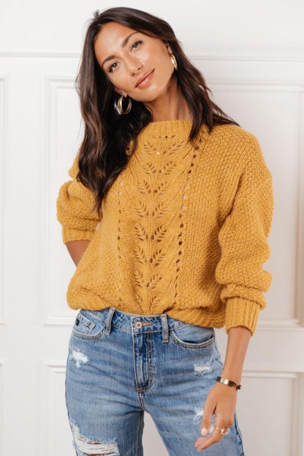 Andi Cable Knit Sweater Fashion